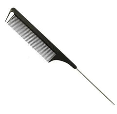 Polished Parting Comb (Metal Rattail)